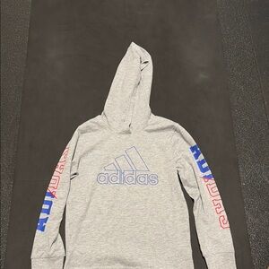 Adidas Gray Hooded shirt Youth 6